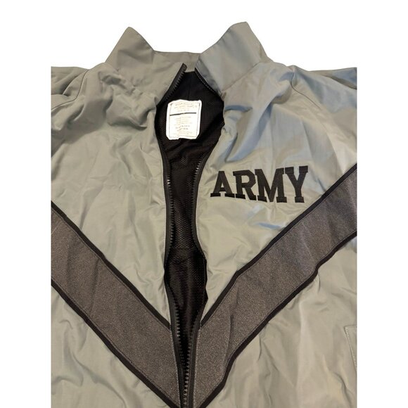 U.S. Army Physical Fitness Jacket Zip-Up Windbreaker Mens - Picture 5 of 6
